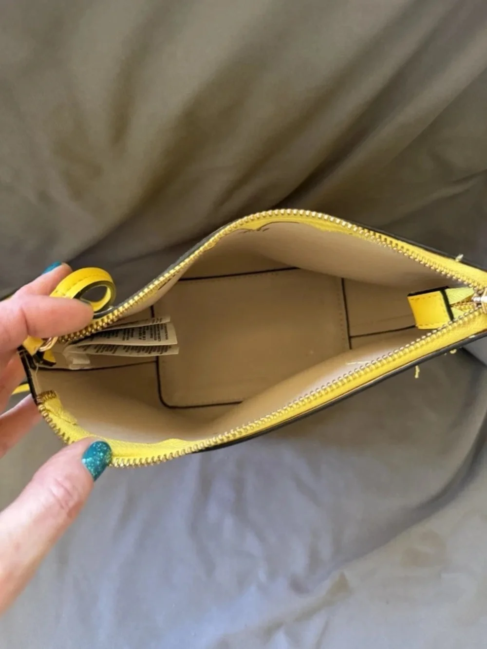 Yellow Crossbody Bag - Sleek Everyday Shoulder Bag
